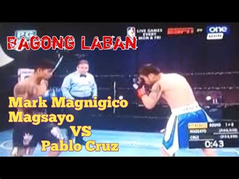magnifico magsayo's latest fight.